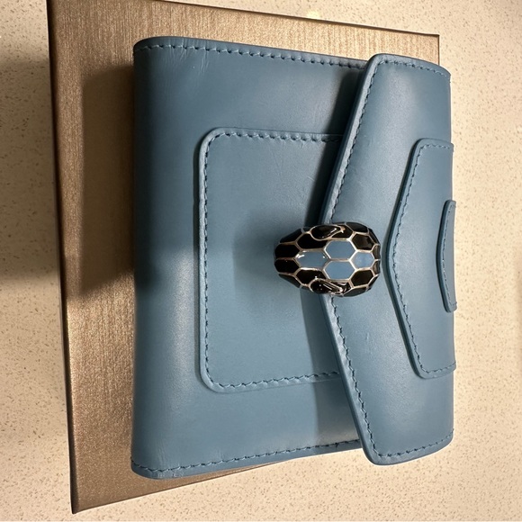 BVLGARI Handbags - BVLGARI SERPENTINE FOREVER TRIFOLD Wallet